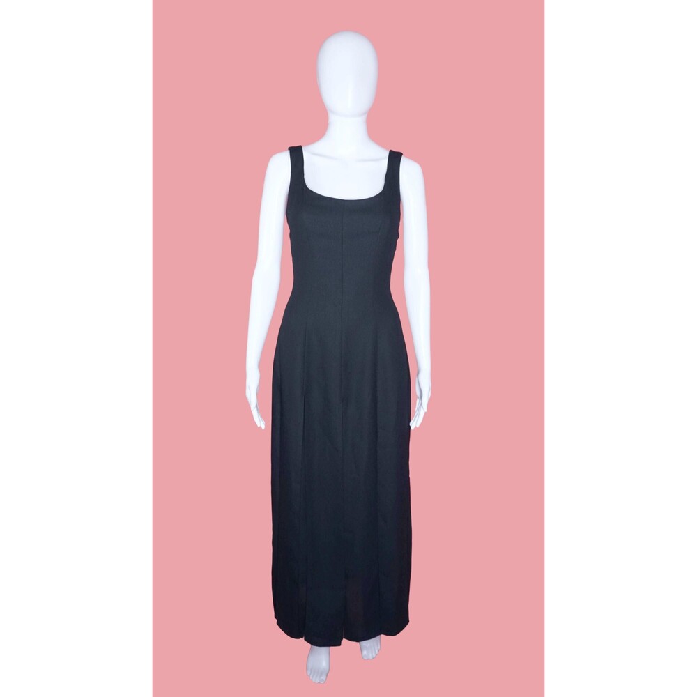 1990s ABS Evening Collection. Allen B SCHWARTZ Car Wash Plea Maxi Dress. Small